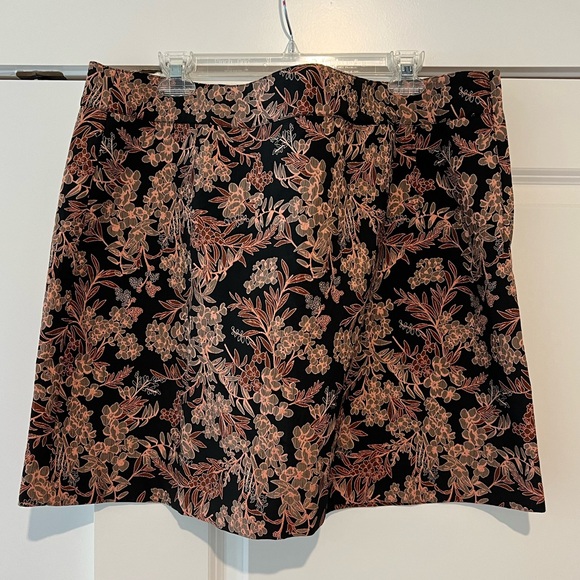 Copper & Black Cally Jaquard Skirt - Picture 5 of 12